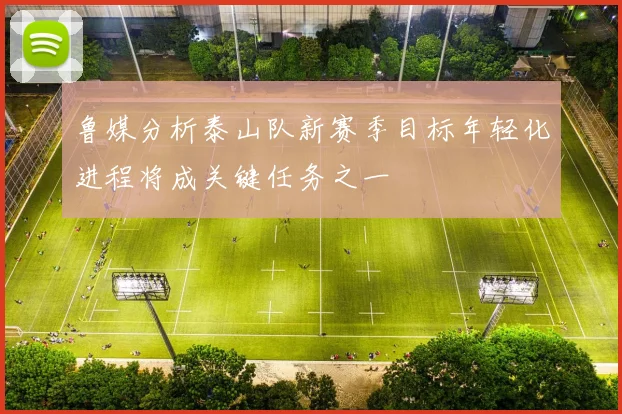 鲁媒分析泰山队新赛季目标年轻化进程将成关键任务之一